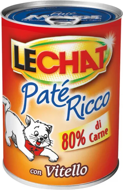 PET LECHAT PATE 400GR VITELLO