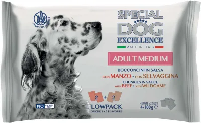 PET SP.DOG EXC.BS 400GR AD.MED