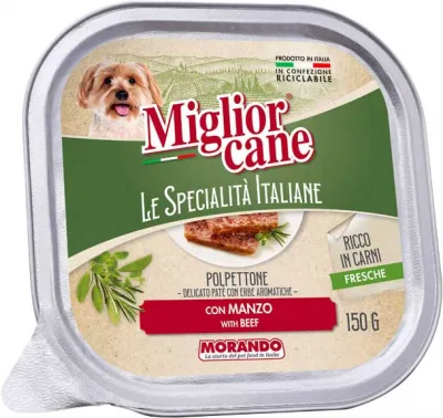 PET M.CANE PATE 150GR MANZO