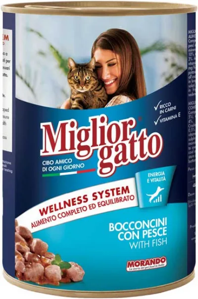 PET M.GATTO BOCC.405GR PESCE