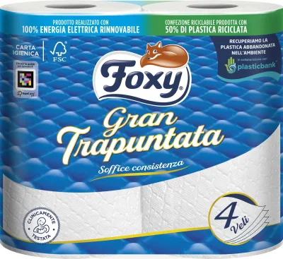 FOXY IGIENICA X4 TRAPUNTATA 4V