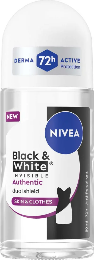 NIVEA D.ROLL-ON ML50 B&W AUTHE