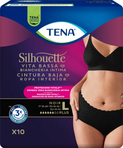 TENA PANT SILHOUETTE L BLACK