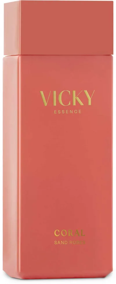 VICKY EDT CORAL100 ML+TST