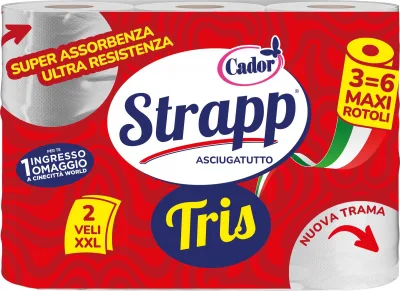 CADOR C.CUCINA X3 STRAPP 2VELI