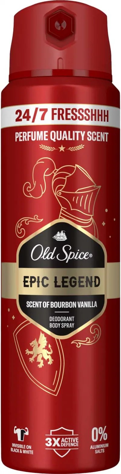 OLD SPICE SPRAY 150ML EPIC LEG